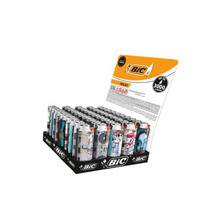 ENCENDEDOR BIC J6 MAXI EDICION ESPECIAL 20UDS
