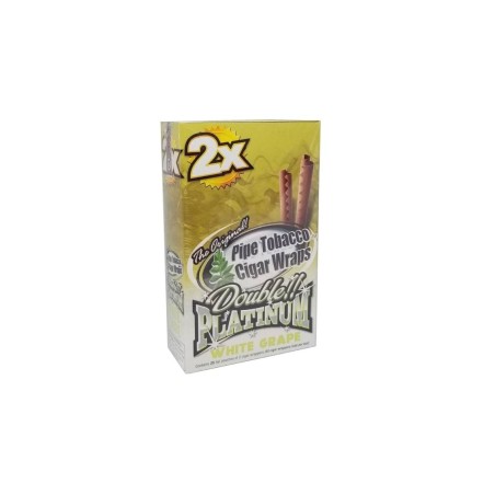BLUNT WRAP PLATINUM WHITE GRAPE 25UDS